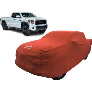 Imagem de Capa Camionete Toyota Tundra Cabine Estendida - Mz, Vermelha