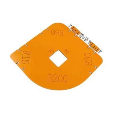 Imagem de Generic Raio redondo raio gabarito cantos do roteador canto de gabar, 34cmx34cm