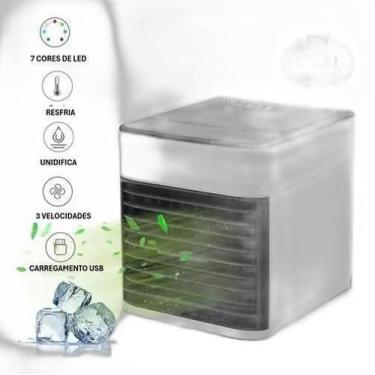 Imagem de Mini Umidificador Ar Condicionado Portátil Seu Aliado - BCS
