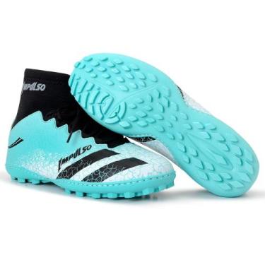 Imagem de chuteira society cano alto campo sintetico - impulso, Verde, 43