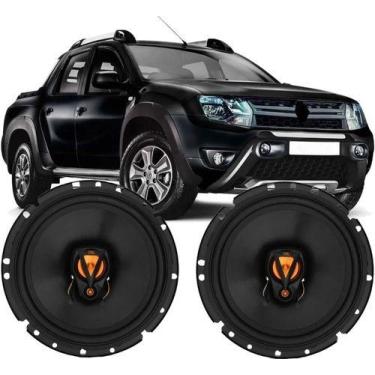 Imagem de Kit Alto Falante Original Jbl Dianteiro Oroch 100wrms Som, Preto/Laran