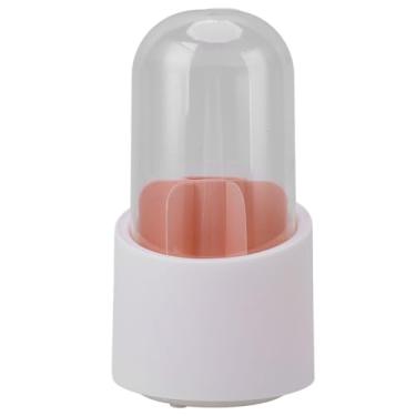 Imagem de Pincel de Maquiagem Com Conjunto de Suporte, Grande Capacidade de 360 ​​graus Rotativo Escova de Maquiagem Ponto de Poeira Resistente à Poeira Vaidade do Banheiro Desktop