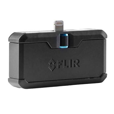 Imagem de FLIR ONE Pro – Câmera de imagem térmica para smartphones iOS (iPhone 14 e mais antigos com porta Lightning), super resolução 320 x 240 (IR nativo de 160 x 120)