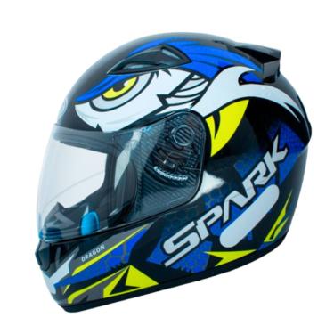 Imagem de Capacete Moto Fechado Ebf Dragon Azul