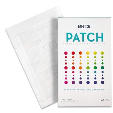 Imagem de Acne Cover Patch - (40 Count) Pimple & Zit Blemish Treatment- Hydrocolloid Bandage, Tea Tree, CICA & Calendula Oil, Invisible Spot Patches Conceal Absorb, Protect & Soothe Acne, Breakouts & Blackheads
