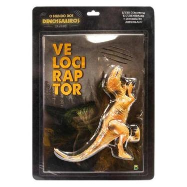 Imagem de Mundo Dos Dinossauros, O - Leia & Brinque: Velociraptor