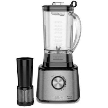 Imagem de Liquidificador Philco PLQ2100PI Jarra de Plástico 3L 1200W 12 Velocida