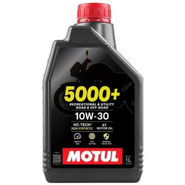 Imagem de Oleo de motor para motos E quadriciclos motul 5000 + 10W30 4T - 1L