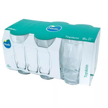 Imagem de Conjunto de 6 Copos Topázio 360ml Nadir Figueiredo