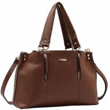 Imagem de Bolsa Média Feminina De Ombro Transversal Elegante Chenson-Feminino