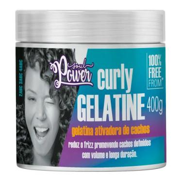 Imagem de Gelatina Capilar Ativadora de Cachos Soul Power Curly 400g