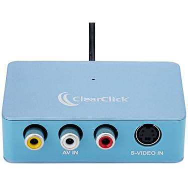 Imagem de ClearClick Vídeo Para Usb Lite - Dispositivo De Captura De Áudio E Vídeo Usb - Entrada Av, Rca, S-Video, Vcr, Vhs, Filmadora, Video8, Hi8, Dvd, Sistemas De Jogos Retrô - Usb-C Plug & Play