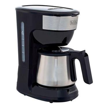 Imagem de Cafeteira Elétrica Black Decker Cm38 Jarra Inox 38 Cafés 220v - BLACK 
