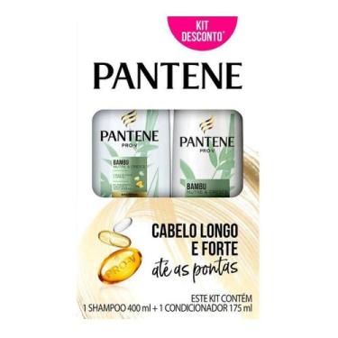 Imagem de Kit c/ 3 Conjunto Bambu Pantene Shampoo 400ml +