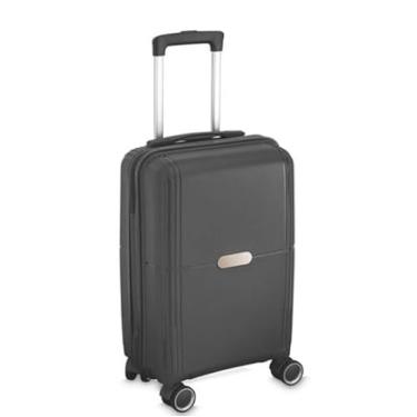 Imagem de Mala de Bordo de cabine de avião pequena Executiva Compacta 34L Cadeado com Segredo para Viagem Preta (Cinza)