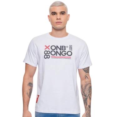 Imagem de Camiseta Masculina Onbongo Branca ON071 Branco