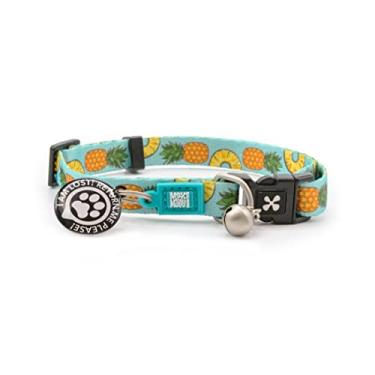 Imagem de Max & Molly Urban Pets Coleira divertida e caprichosa para gatos com sino, fivela de segurança separável, tamanho ajustável e etiqueta personalizada de identificação inteligente para meninas ou