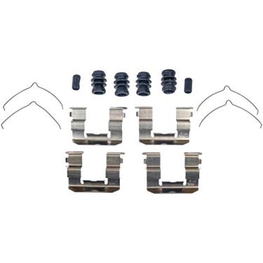 Imagem de Dorman HW13258 Kit de ferragens de freio a disco dianteiro compatível com modelos selecionados Hyundai/Kia