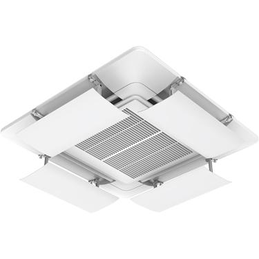 Imagem de Defletor De Vento De Ar Condicionado Para Ar Condicionado Central De Teto, Protetor De Ar Condicionado Anti-sopro Direto, Defletor De Ventilação De Ar Pára-brisa De Direçã, 43×20cm