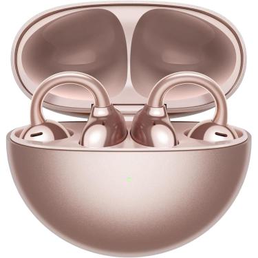 Imagem de Fone de ouvido sem fio, HUAWEI FreeClip, C-bridge Design, Tecnologia Open-Ear, Reconhecimento Automático de Posição Esquerdo-Direito (Ouro Rosa)