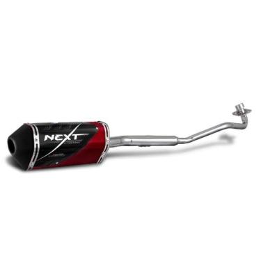 Imagem de Escapamento pro tork next biz 125 2011/18, VERMELHO, Único