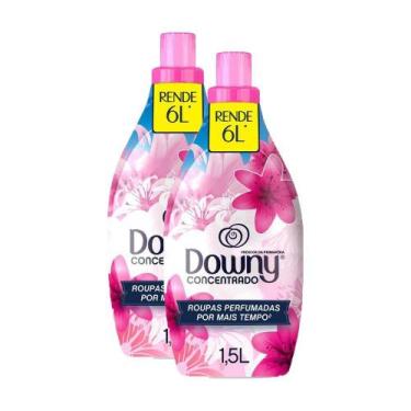 Imagem de Kit 2 Amaciantes Downy Concentrado Frescor da Primavera 1,5L