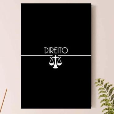 Imagem de Placa Quadro Decorativo - Curso Faculdade Direito (Direito_02)