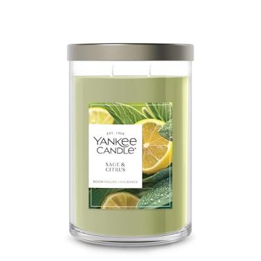 Imagem de Yankee Candle Vela de copo grande com assinatura Sage & Citrus