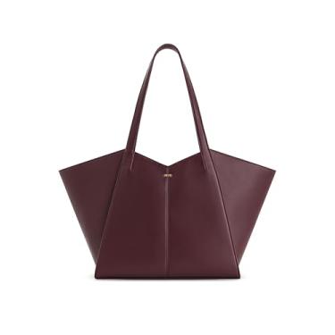 Imagem de JW PEI Bolsa feminina Kiana de grande capacidade, Clarete profundo, One Size