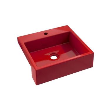 Imagem de Cuba Semi Encaixe Quadrada Xq395