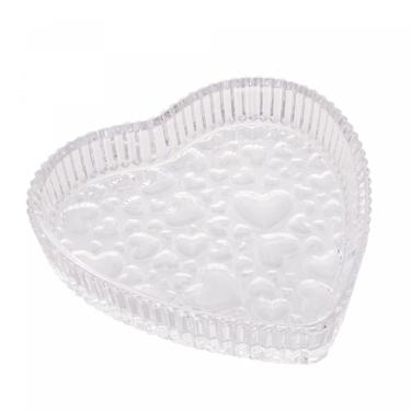Imagem de Petisqueira de Cristal Cute Hearts 18,5cm x 3,5cm - Lyor
