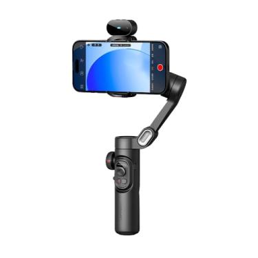 Imagem de Gimbal Estabilizador XE Versão AI para Smartphone Preto, Tecnologia Smart 7.0 Anti-Shake, Smart Tracking 6.0, Controles Intuitivos, Modos Criativos, Compatível com IOS e Android