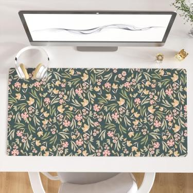 Imagem de Colorful Star Tapete de mouse grande, tapete de mesa impermeável de couro PU, mouse pad para jogos de computador, 2GG, tapete de mesa antiderrapante para escola, escritório, casa, 80 x 39,9 cm