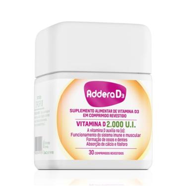 Imagem de Suplemento Alimentar Addera D3 2000Ui 30 Comprimidos