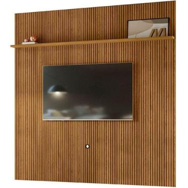 Imagem de Painel Suspenso Piso-teto Para Tv 75 Polegadas Ferrari Cumaru - MADETE