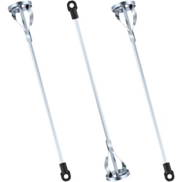 Imagem de Lasnten Pacote com 3 misturadores de tinta para broca, agitador de tinta fácil de limpar, acessório de broca de agitação para balde de 1 a 5 galões, adequado para brocas, argamassa, lama