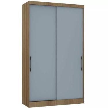 Imagem de Guarda-roupa Modulado 134,5cm 2 Portas de Correr 3 Gavetas Paris Lucia