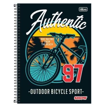 Imagem de Caderno Espiral Capa Dura Universitário A4 20 Matérias 320 Folhas Show Tilibra Estampa 2