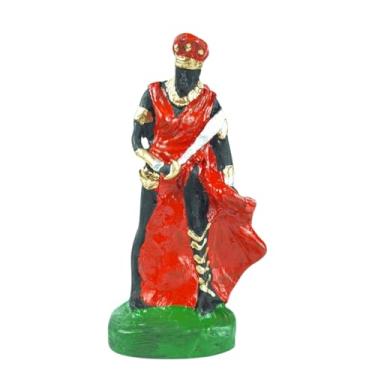 Imagem de Imagem Iansã orixá umbanda candomblé resina 10 cm