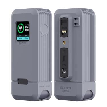 Imagem de SIKAI CASE Capa De Silicone Para Carregador Portátil Anker Prime 12.000 Mah, 130 W, Furo Porca 1/4 Polegada, Armazenamento Cartão Tf/Sm Reservado Apenas, Compatível Com Protetora Macia À Prova Poeir