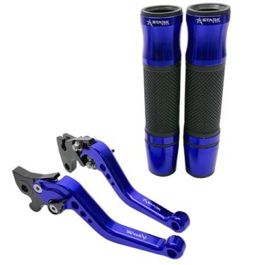 Imagem de Kit Manete Manopla Esportivo Factor 125 Lander 250 Motard X - NoBrand,