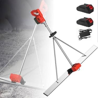 Imagem de Vibrador Elétrico De Concreto Com Motor Sem Escova, Máquina De Nivelamento Vibratório De Cimento Com Bateria De Lítio, Máquina De Nivelamento De Concreto, Mesa De Concreto, 1Xbattery, 2M