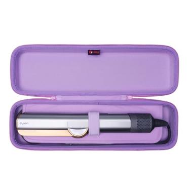 Imagem de XANAD Capa rígida compatível com alisador Airstrait/Corrale Styler - Capa para alisamento de cabelo, Roxo-Interior: 41,4 cm x 5,3 cm x 7,9 cm