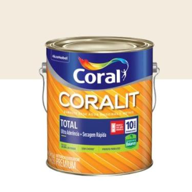 Imagem de Tinta Esmalte Sintetico Acetinado Balance Zero Odor Coralit Branco 900