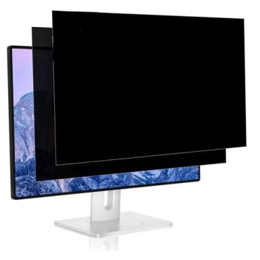 Imagem de Tangxi [2 unidades] Tela privada para computador de 24 polegadas com proporção 16:9, proteção contra luz azul e brilho, película protetora à prova de arranhões, película removível