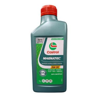 Imagem de Óleo de Motor Castrol Magnatec 5W-30 Sintético 1L - Proteção 50% Melho