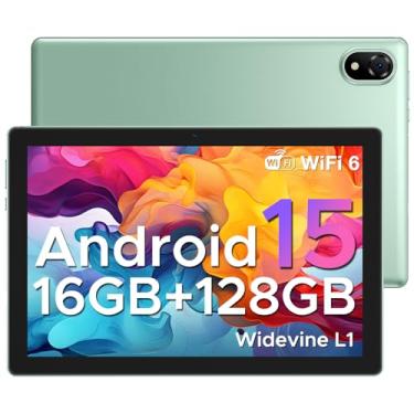 Imagem de DOOGEE U10【2025】 Tablet de 10 polegadas, tablet Android 15 16 GB + expansão de 128 GB/2 TB, tablets para jogos Quad Core de 2,0 GHz, 5060 mAh, tela sensível ao toque 1280 x 800 IPS HD, WiFi 6, câmera