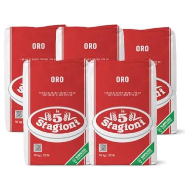 Imagem de Pack 5 Farinha de trigo 00 Italiana Le 5 Stagioni - ORO