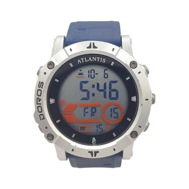 Imagem de Relógio Atlantis Digital Bonito Cinza Resistente à Água 5atm