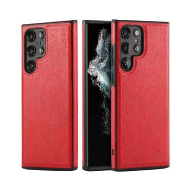 Imagem de Capa de couro PU para Samsung Galaxy S25 S24 S23 Ultra S22 Plus + Soft